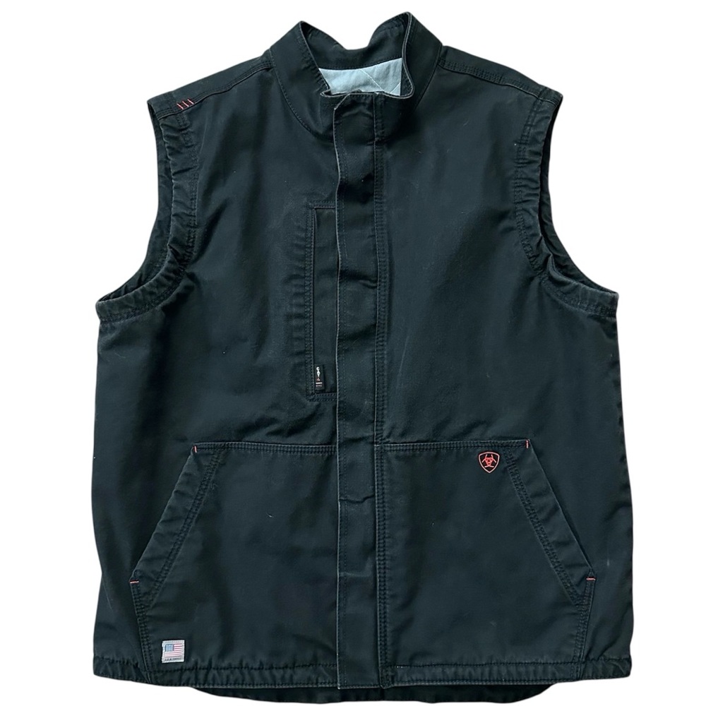 Ariat FR Flame Resistant Workhorse Insulated Vest Black XL Tall